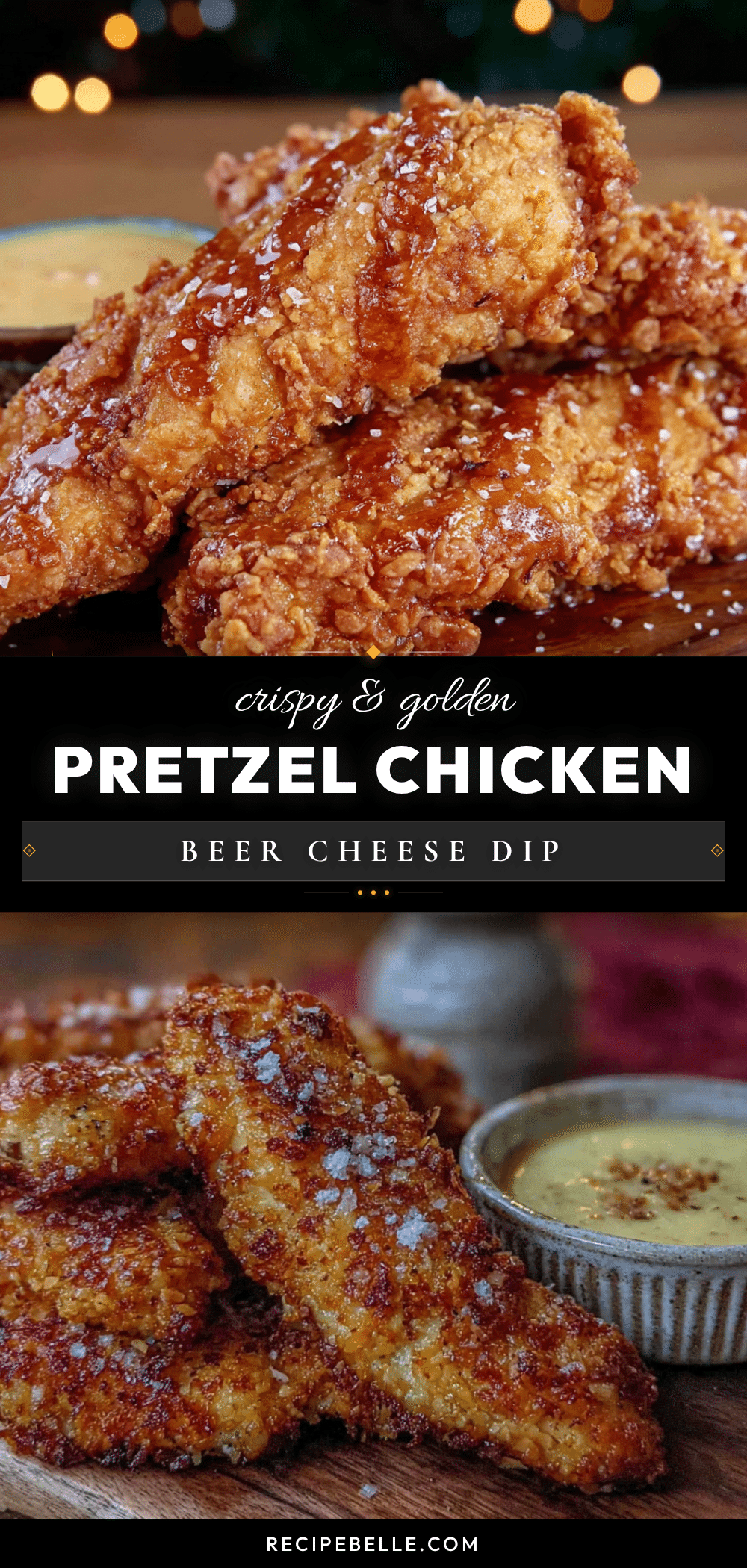 pretzel crusted chicken tenders recipe