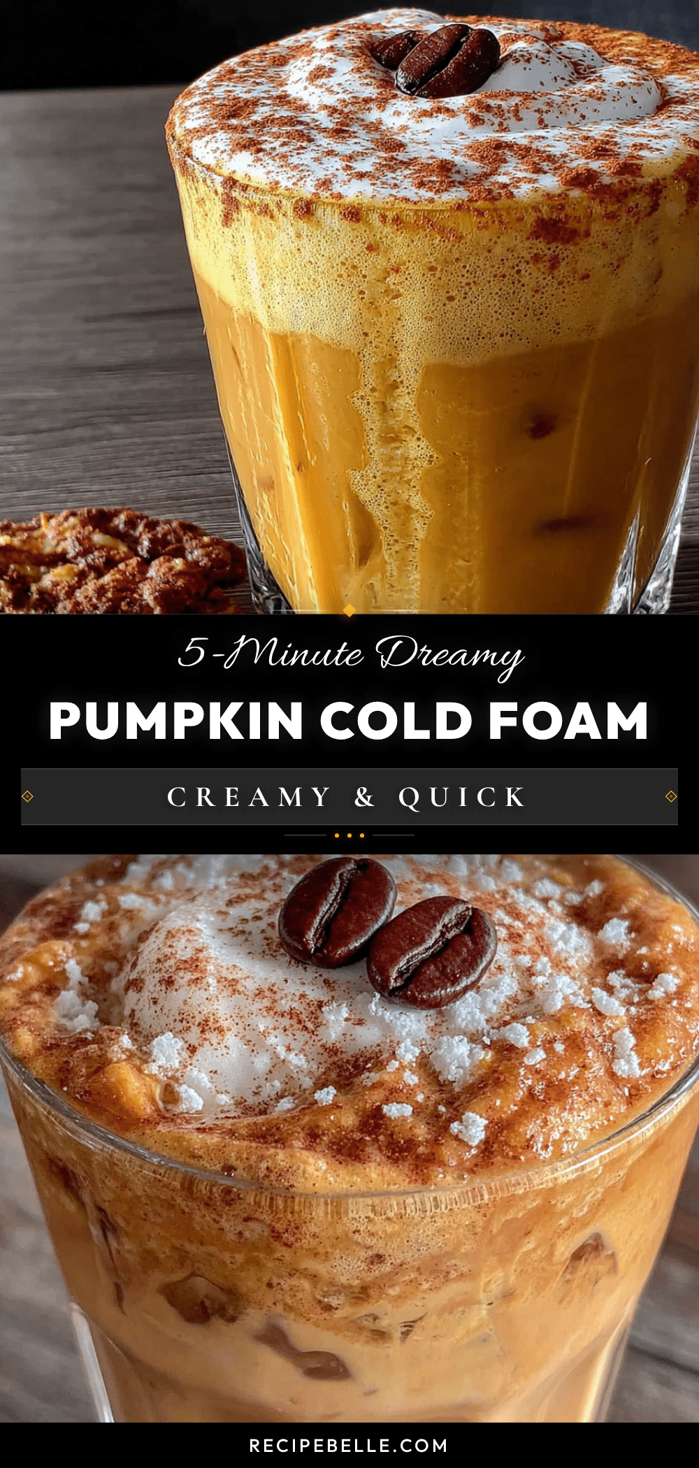 pumpkin cream cold foam recipe