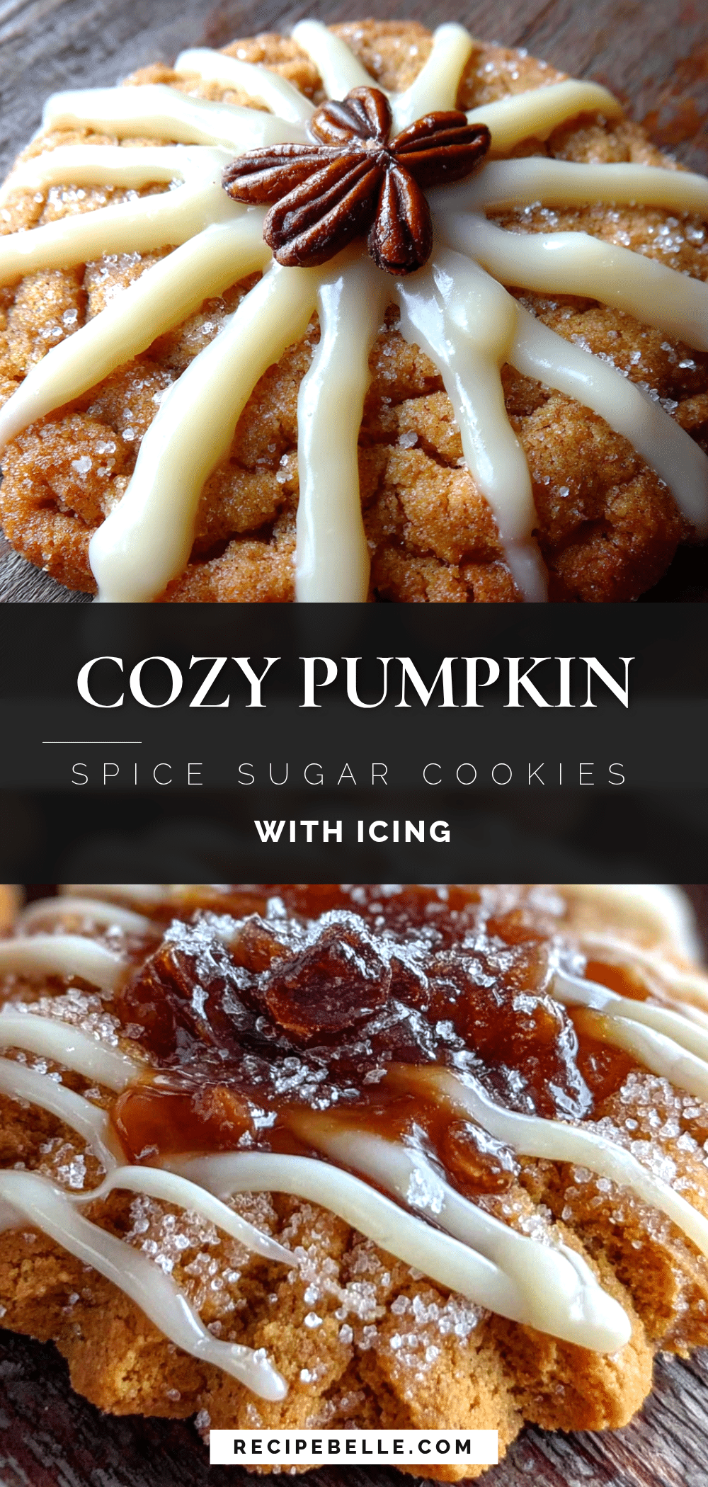 pumpkin spice sugar cookies recipe