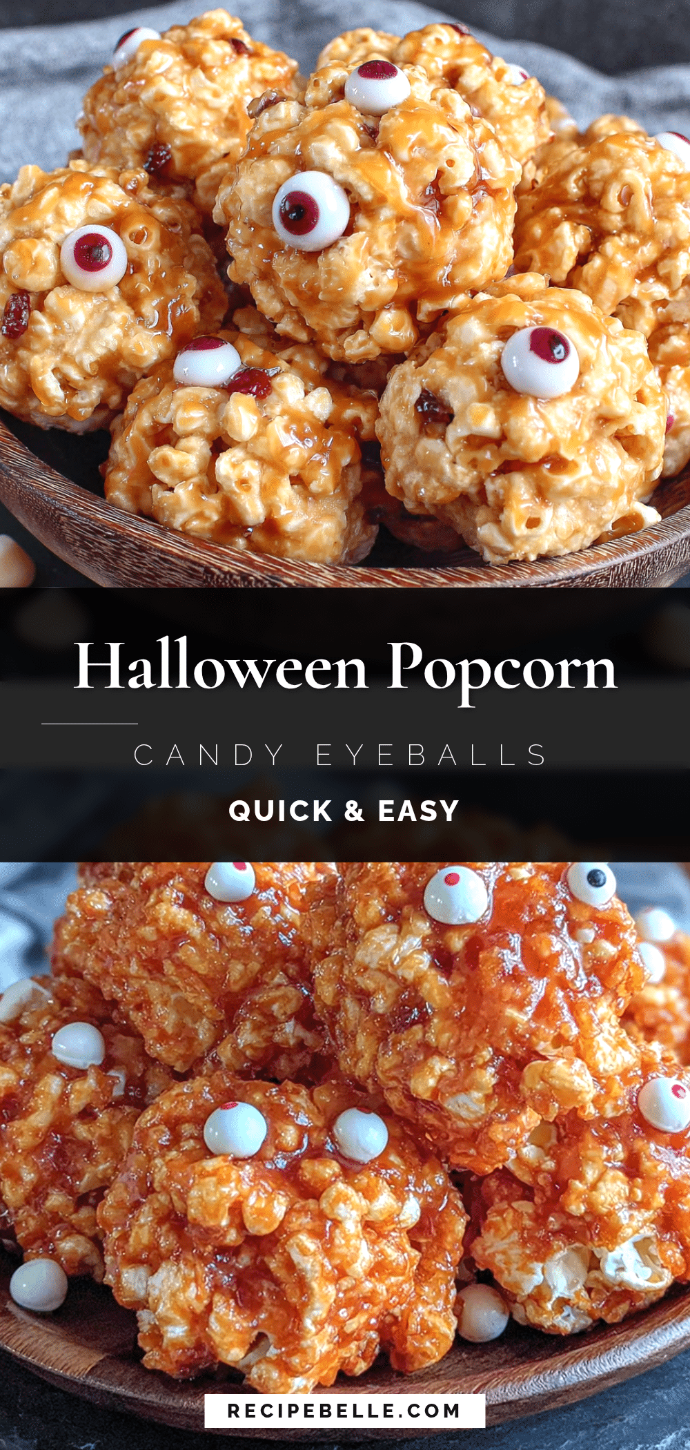 quick halloween popcorn balls recipe