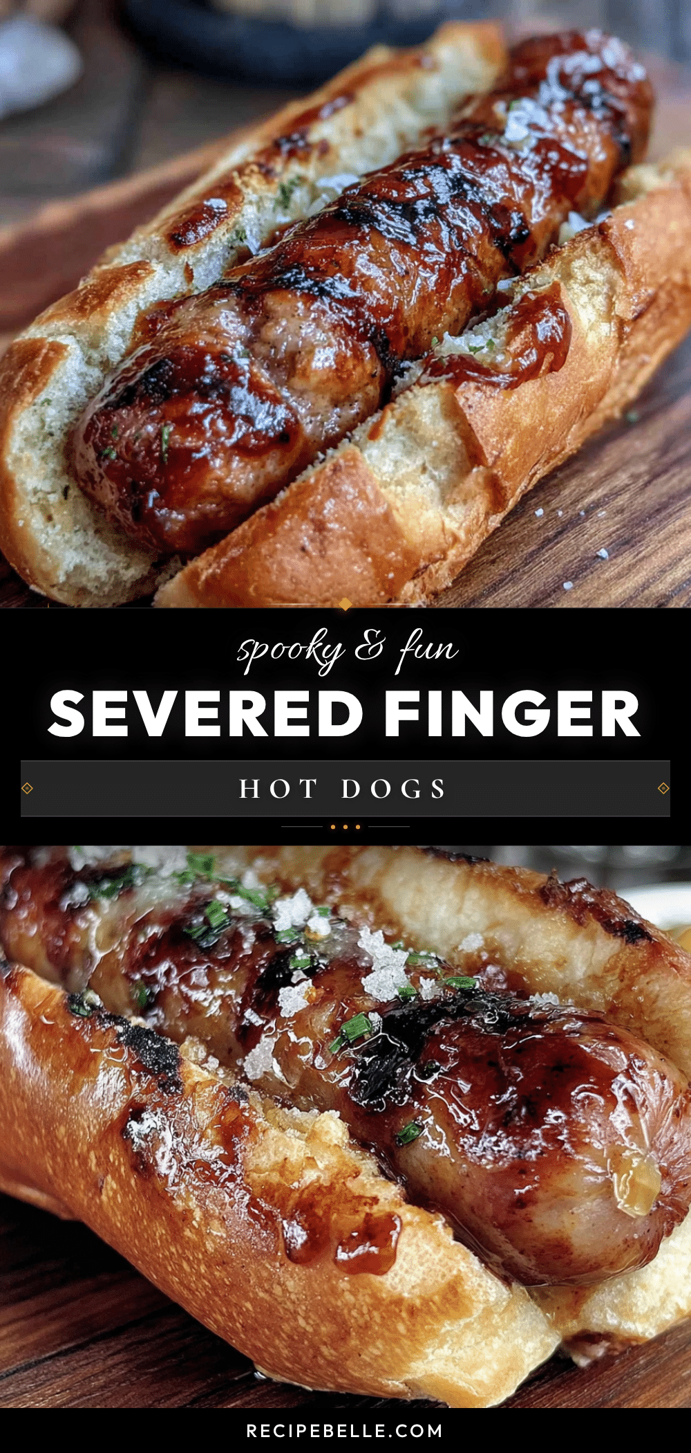 severed finger hot dogs recipe